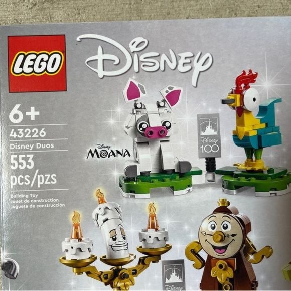 LEGO Disney Duos Collectible Figures 43226 Moana Nemo Beauty Beast 553 PCs New - Picture 2 of 8